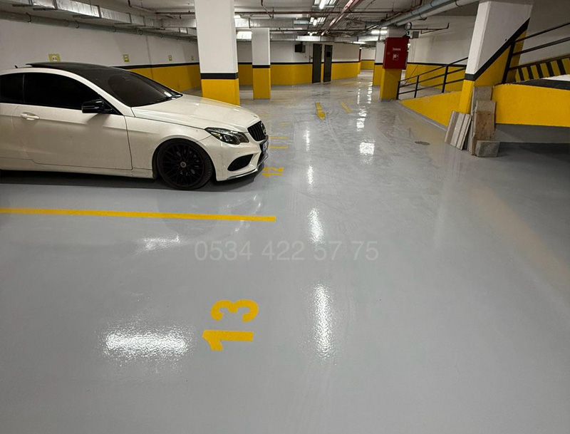 Otopark Epoksi Kaplama – İstanbul ve Türkiye Geneli